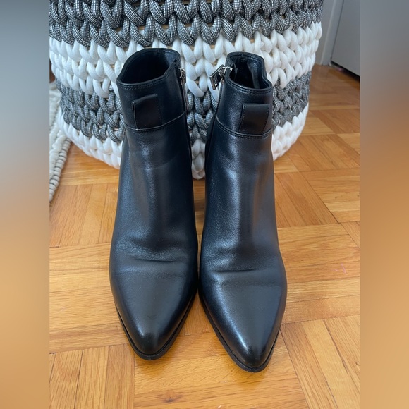 Kenzo leather black ankle boots - Picture 2 of 9